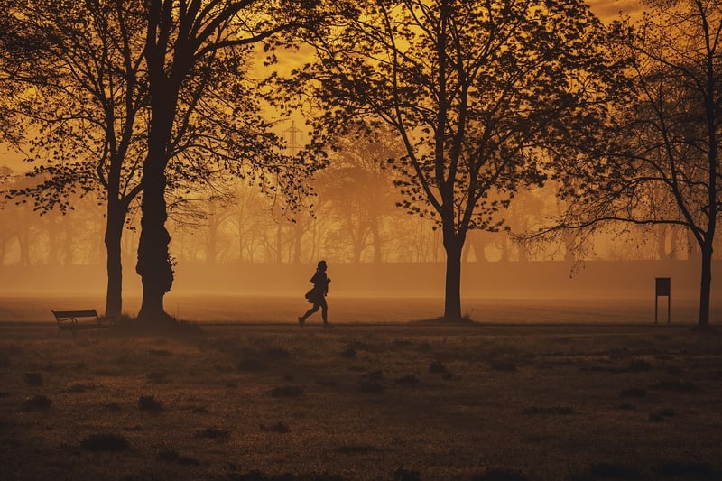 Woman jogging